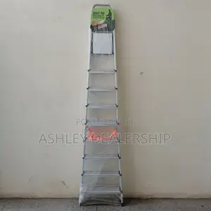 9 Step Aluminum Ladder Household
