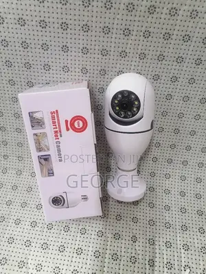 V380 Hot-Top Rotating Wifi Bulb PTZ Camera With Motion
