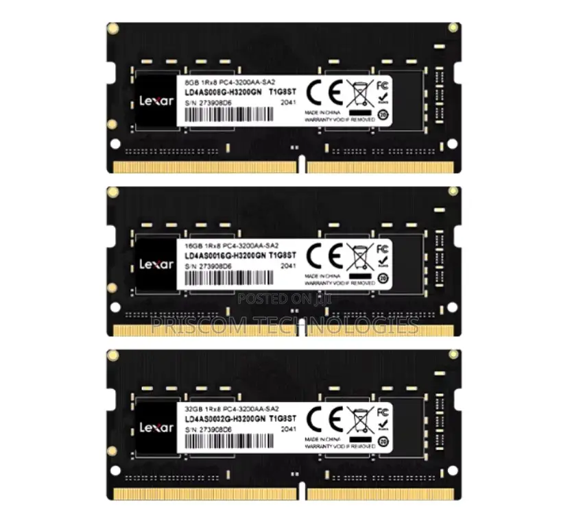 Lexar 16GB DDR4 Ram Memory, Lexar DDR4 16GB RAM Memory