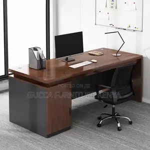 Office Tables:1.4 Meters Modern Wooden Study Computer Desk