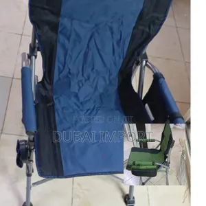 Folding Camping Chair With Cup Holder And Carry On Bag