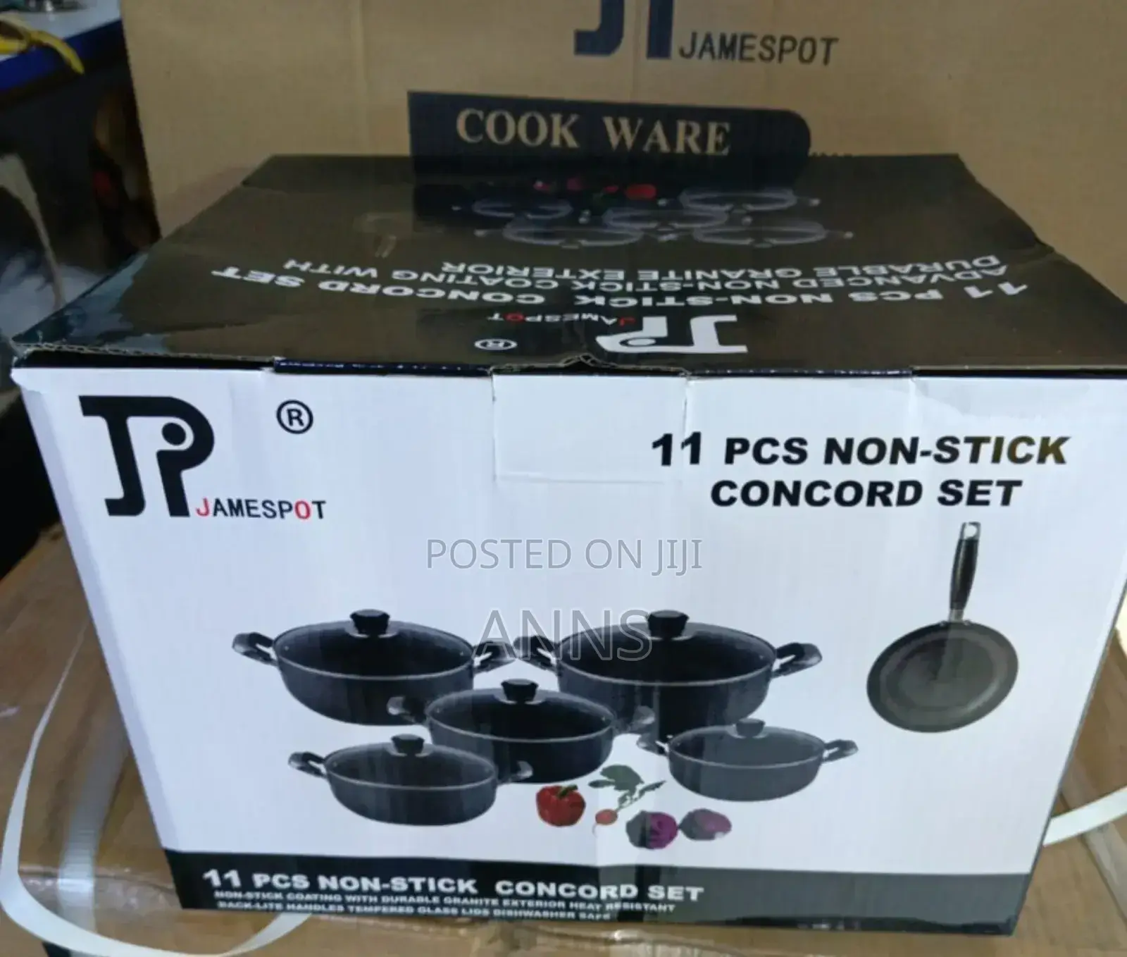 Jp 10 Pieces Non- Stick Cookware Set