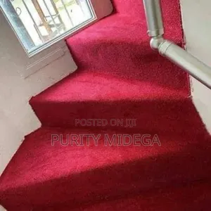Altar Wall to Wall Red Carpets