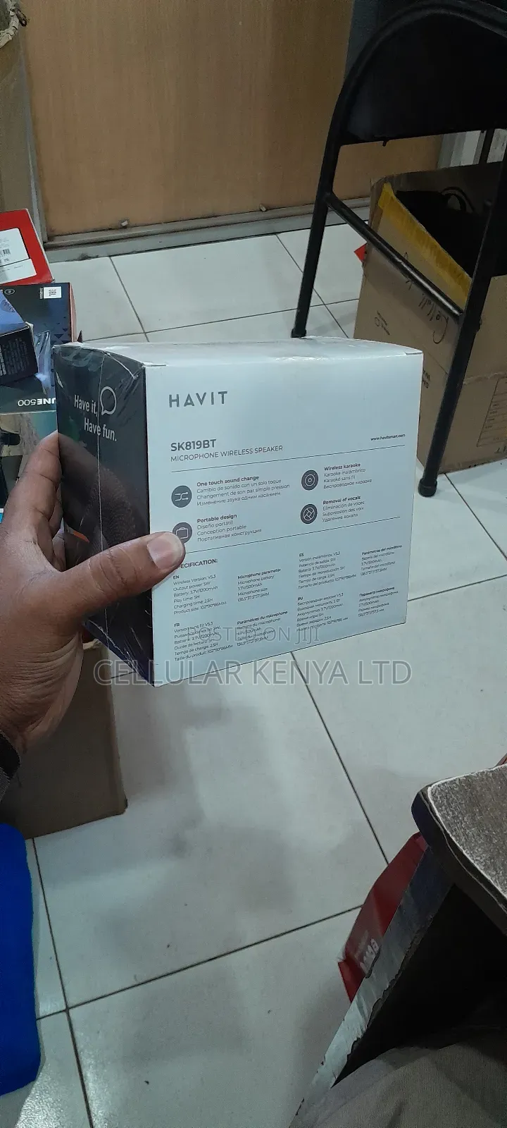 Havit SK819BT Mini Portable Karaoke