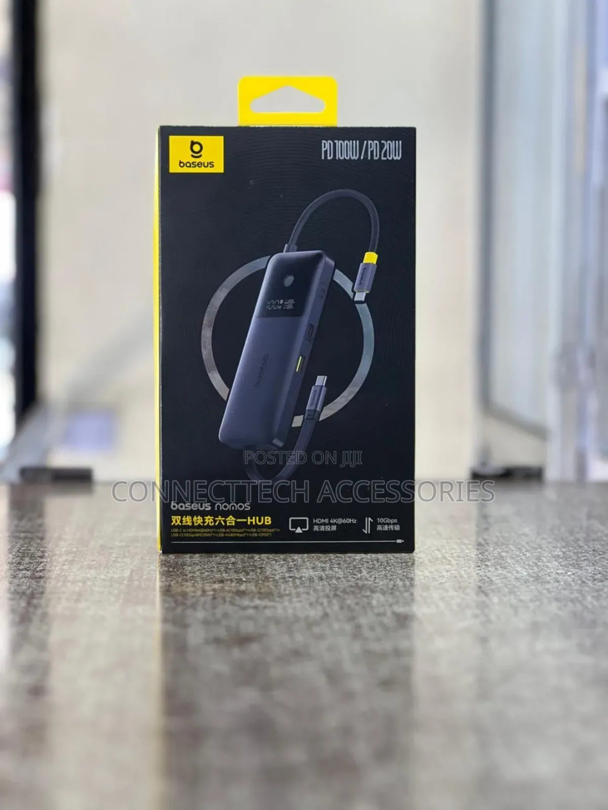 Baseus Nomo 6-in-1 Hub | Expand Your Connectivity