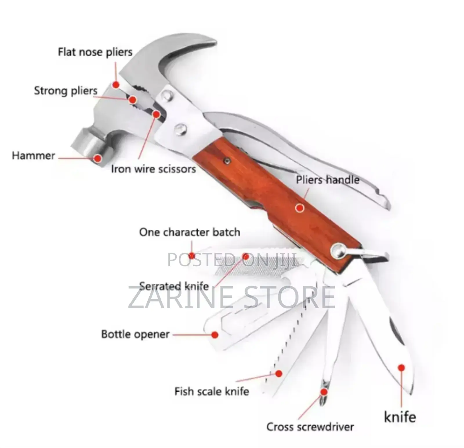 Multifunctional Pliers Multi-Tool Hammer