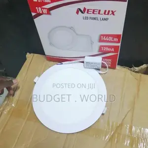 Slim 18W LED Round Recessed Ceiling Flat Panel Down Light