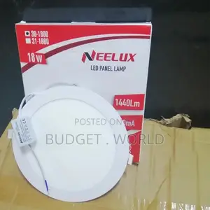 Brand New 18W LED Round Recessed Ceiling Flat Panel Light