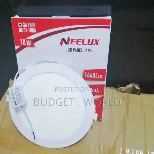 Brand New 18W LED Round Recessed Ceiling Flat Panel Light