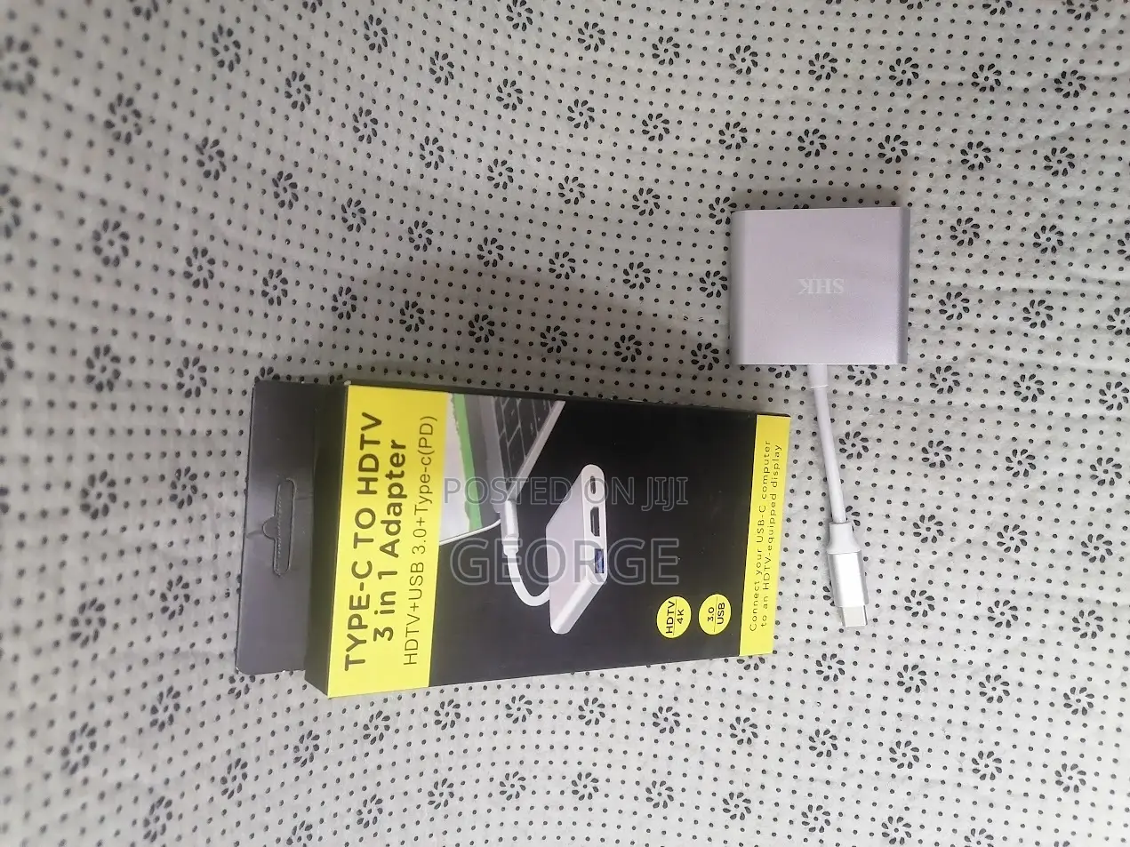 Qualified 3 in 1 Type C Macbook Adapter With USB
