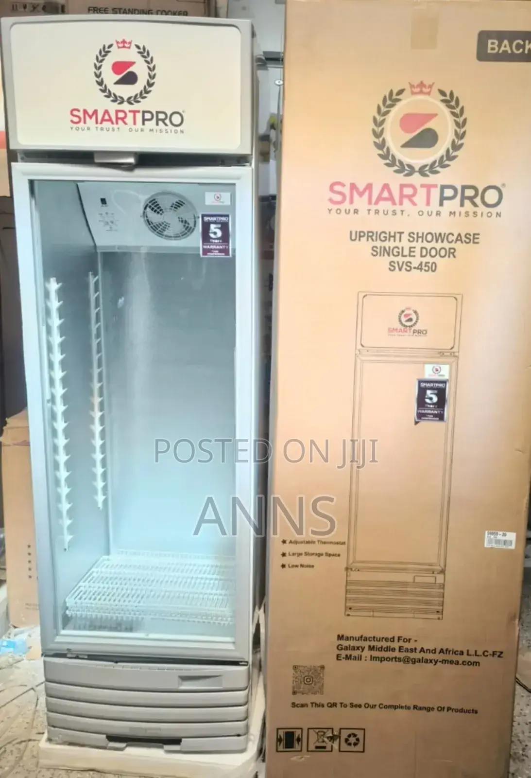 330 Litres SVS-450 Smart Pro Showcase Display Refrigerator