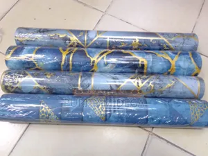 Decorative Blue Wallpaper Rolls