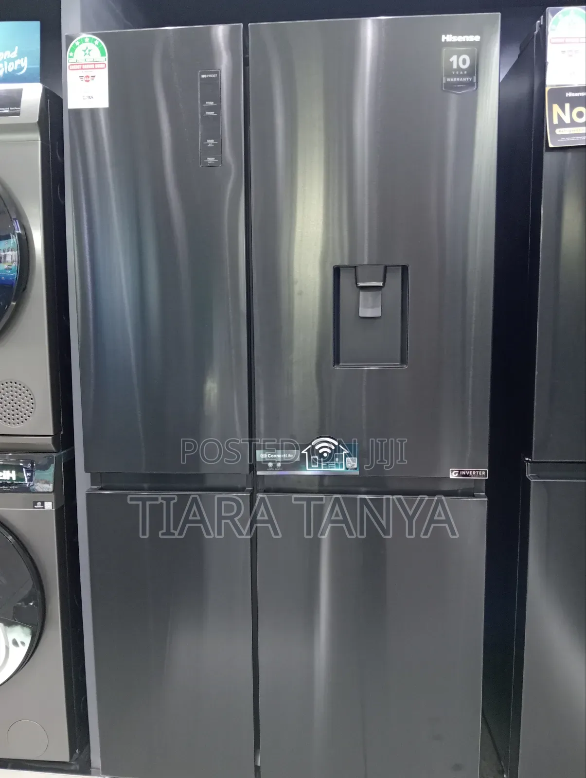 Hisense REF628DR 628L, Infinite Side by Side Refrigerator