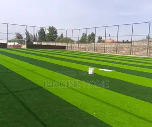 Football Ground Turf Green Grass Carpet