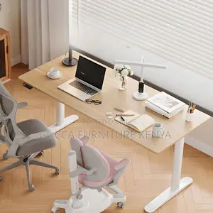 Office Tables:120cm Flexible Height Computer Work Desk