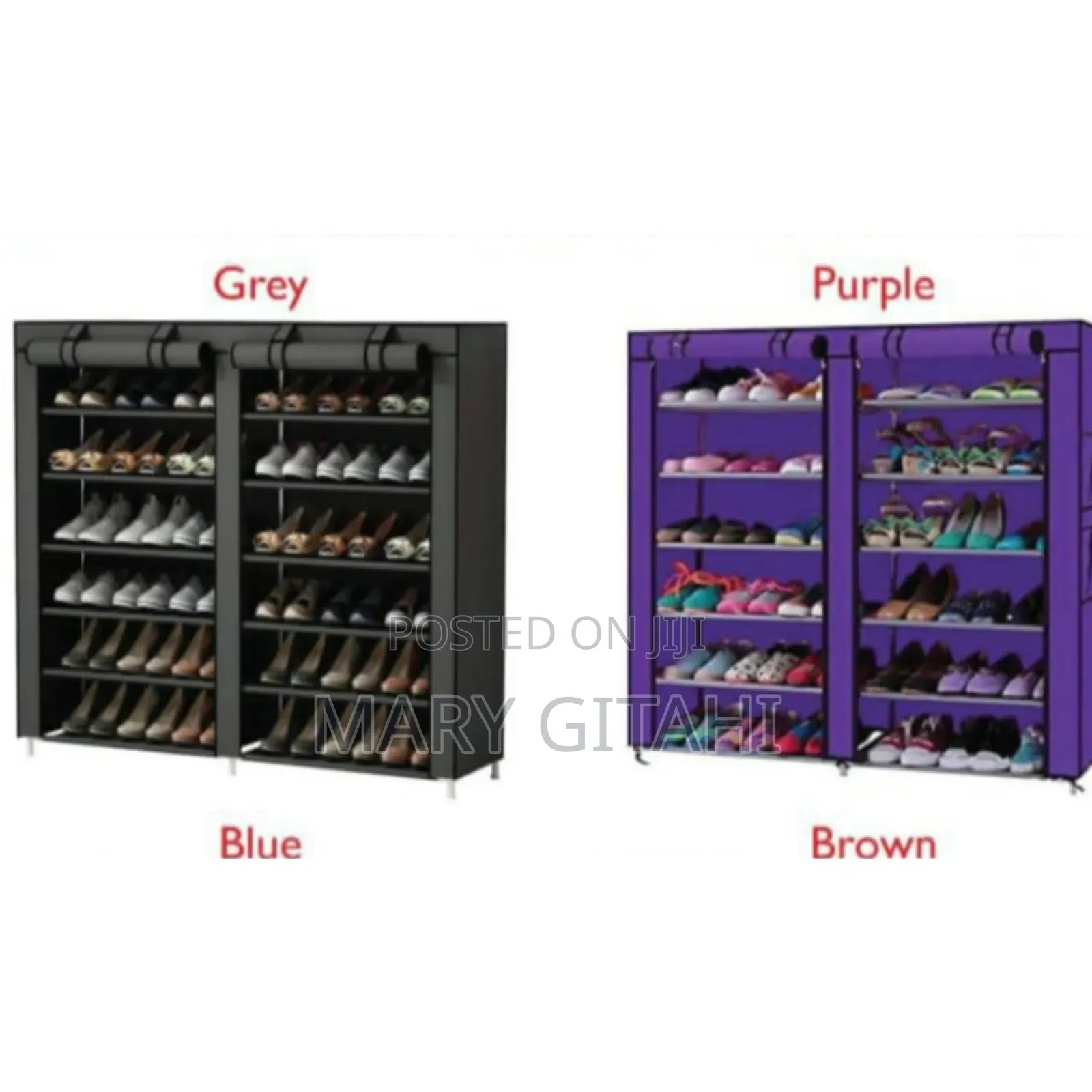 Double Column Shoe Racks at 2000
