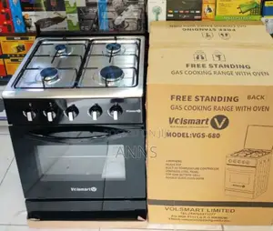 Volsmart Full Gas 60/60 Standing Cooker With Jet Valve