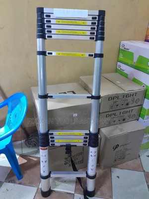Telescopic Ladder Safe And Secure 3.8M 12 Ft High