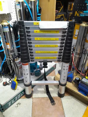 Telescopic Ladder Safe And Secure 3.8M 12 Ft High