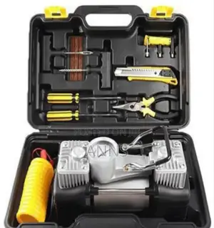 Car Air Compressor With Toolkit