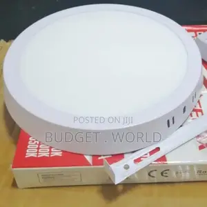 18W Round Surface White Finish Ceiling Lamp