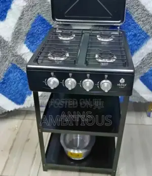 Nunix Full Gas Cooker by Shelves