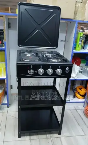 Nunix 3+1 Cooker With Shelves