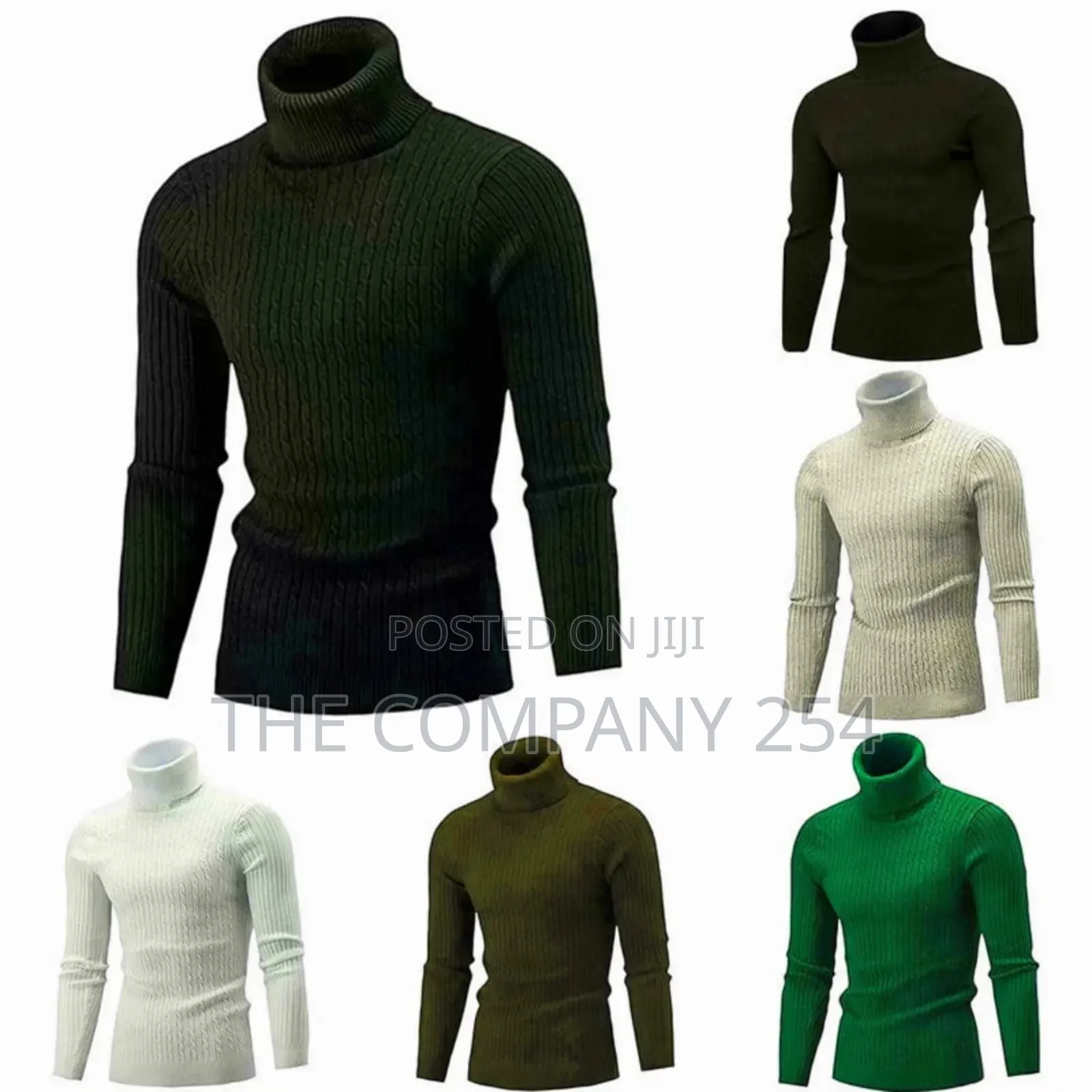 All Colors Long Sleeve Turtleneck Sweater
Free Size Pullneck