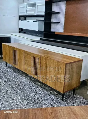 Tv Stand - Luxury Natural Black (6ft)