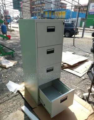 Executive 4 Drawer File Cabinet