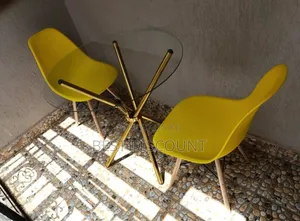 Outdoor Glass Table and Chairs