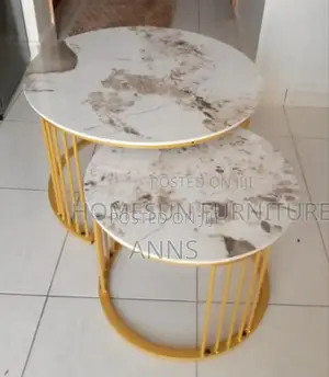 Pure Marble Nesting Table