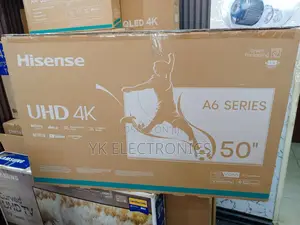 Hisense 50 Inch Smart Uhd Frameless Tv 50a6n (2024 Model)