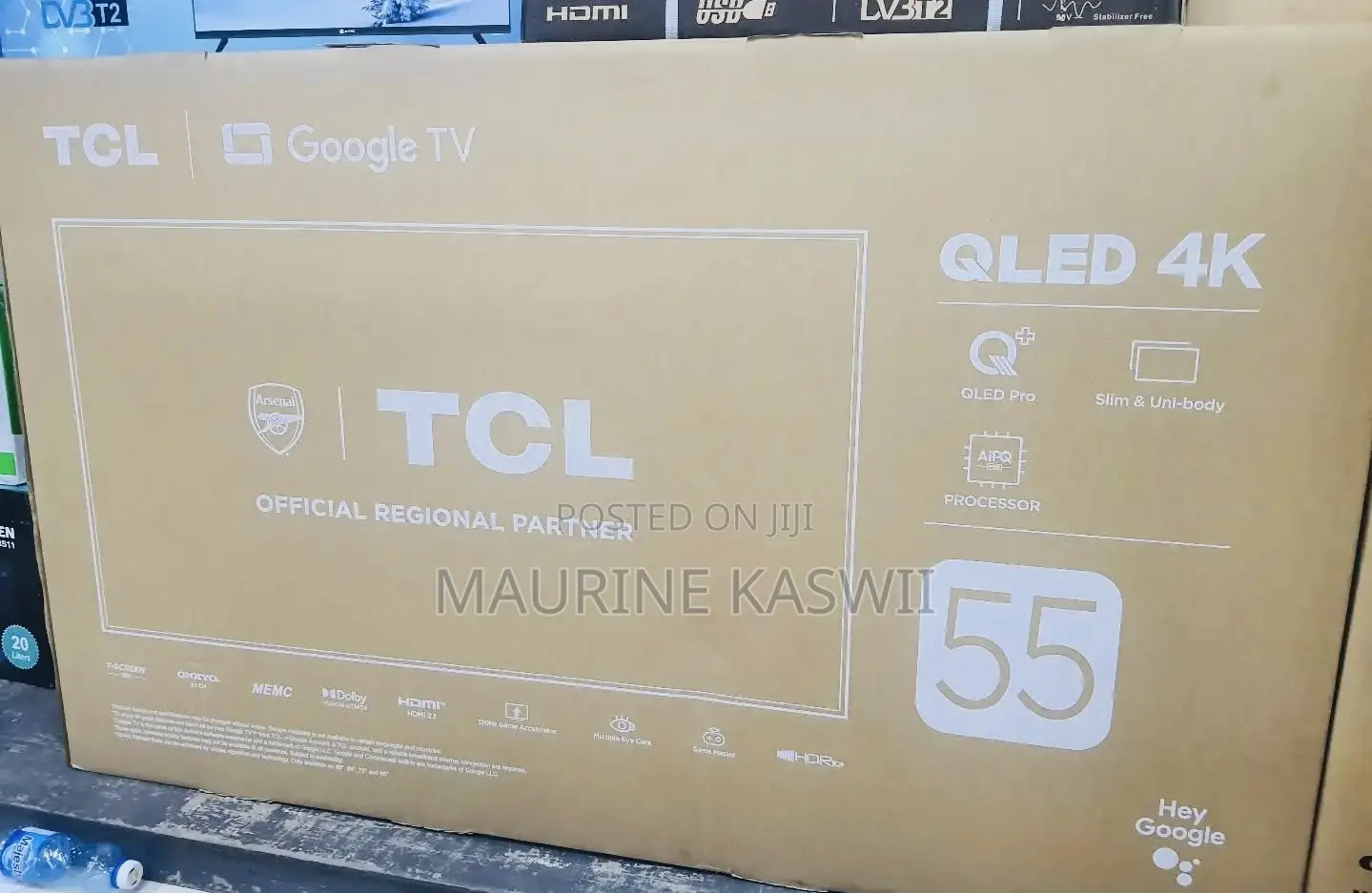 TCL 55 Qled C655 Smart Google Tv Frameless