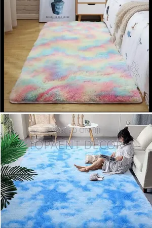 Rainbow Warm Fluffy House Carpets