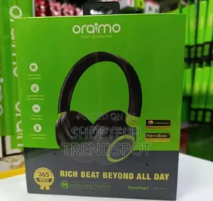 Oraimo Boompop 2 OHP-610 60hrs Playtime Headphones