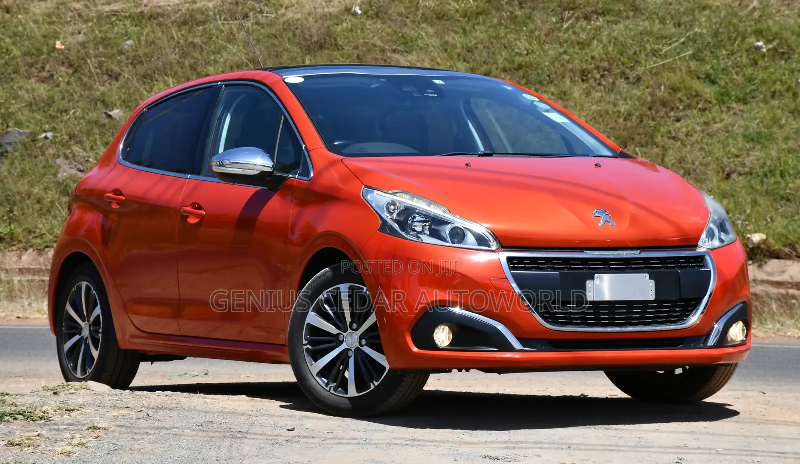 Peugeot 208 2017 Orange