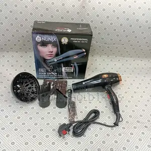 Nunix 2400W HD-77C Hair Dryer: Power and Precision for Salon