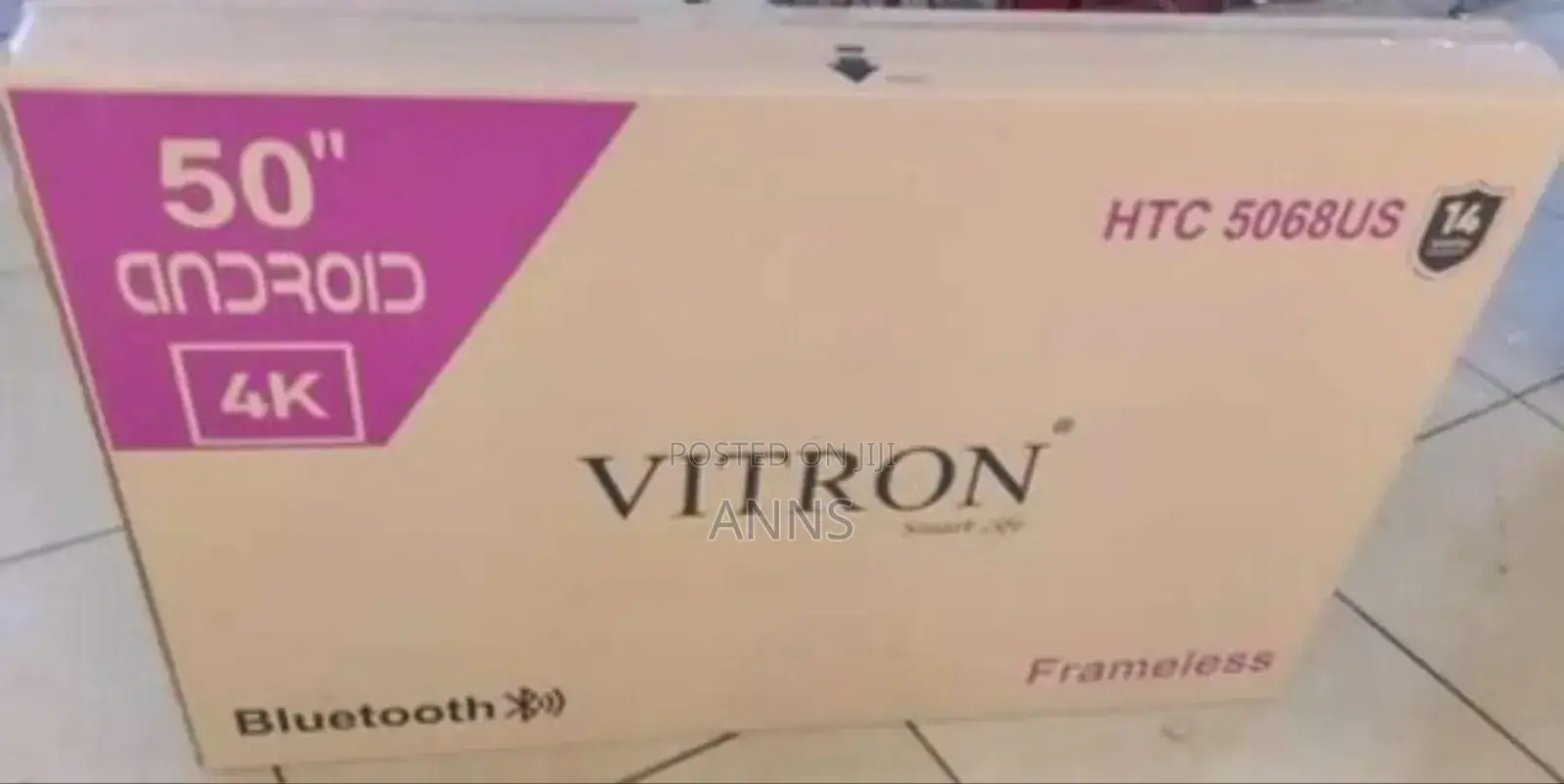 Vitron 50 Inch ~ Smart Android Television