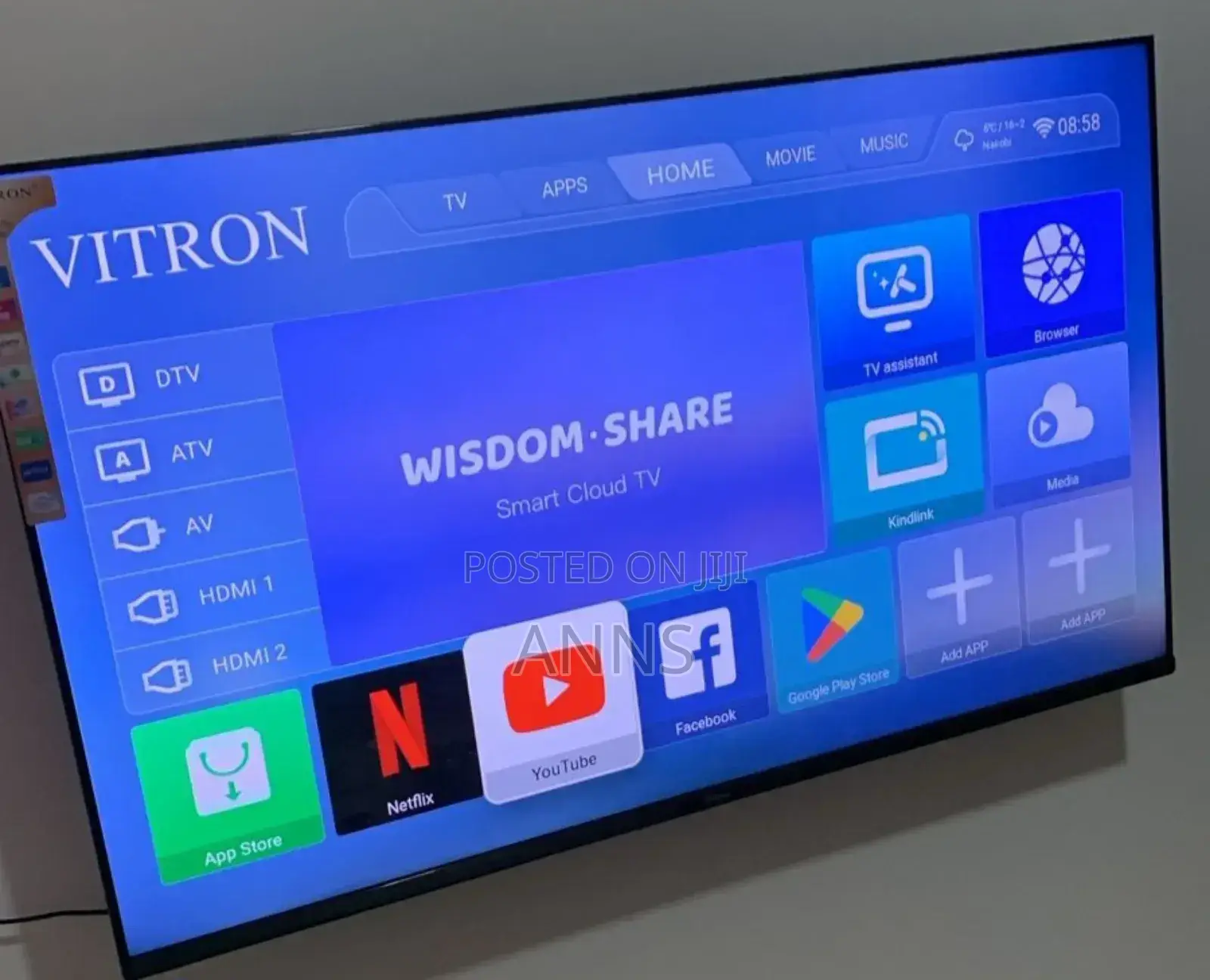 Vitron 50 Inch ~ Smart Android Television