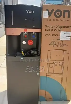 Von 2 Tap Hot and Cold Water Dispenser