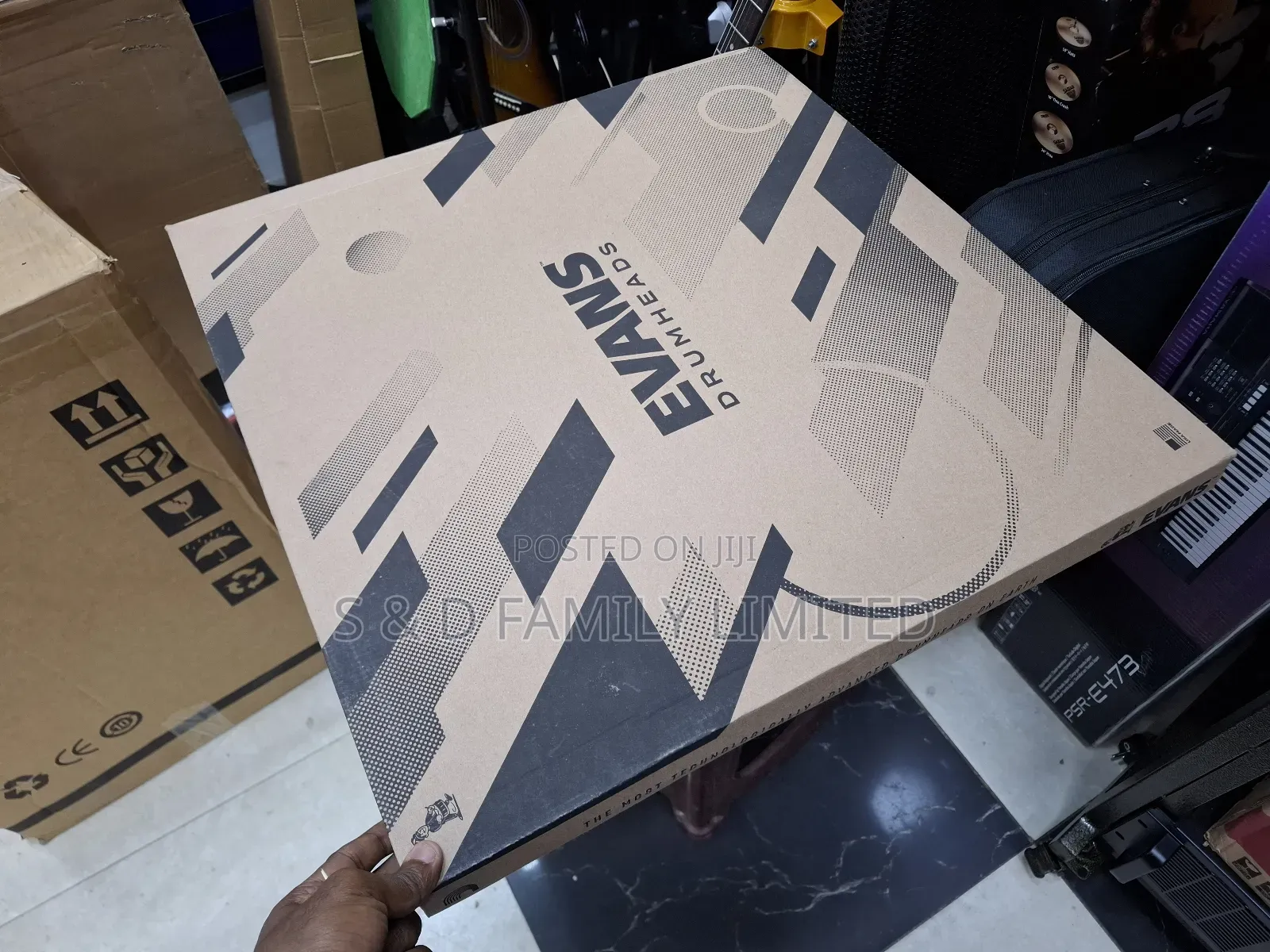 Original Evans 22 Inch Drumhead
