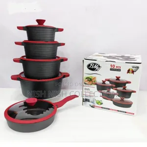 10pcs BNM Granite Cookware Set*