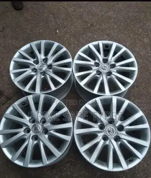 16 Inch Exjapan Crown Original Rims Set Silver