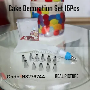 Cake Decoration Set (Pastry Bag Set)15pcs