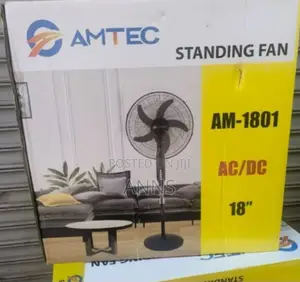 Amtec 18" Standing AC/DC Fan