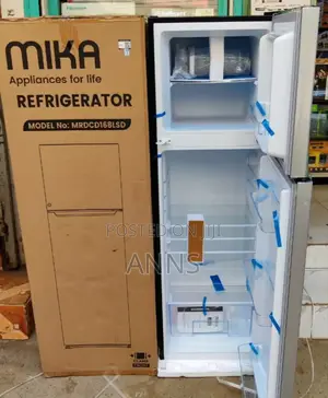 Mika 168L~ Double Door Tall Refrigerator