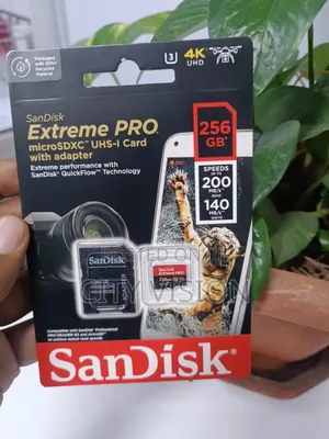 Sandisk Extreme Pro Microsdxc Uhs-I With Adapter 256gb