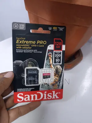 Sandisk Extreme Pro Microsdxc With Adapter 128gb 200 Speed