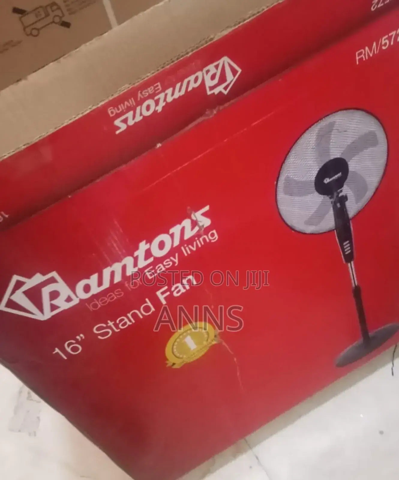 Ramtons 16" Queit Standing Fan